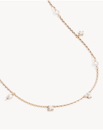 By Charlotte - Moonlit Bloom Pearl Choker