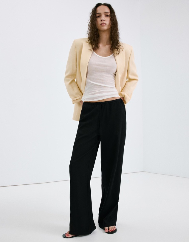 M.N.G - Bow Straight Trousers