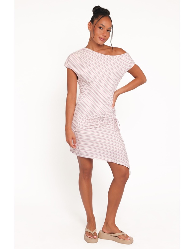Petal & Pup - Rois Mini Dress - Pink Stripe