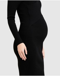 Ripe Maternity - Sadie Rib Knit Nursing Dress