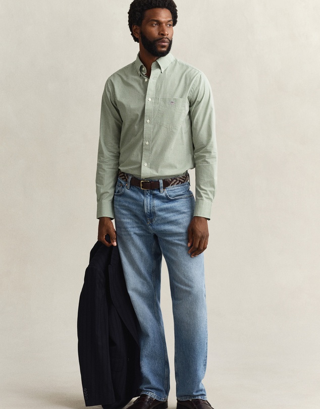 Gant - Classic Poplin Gingham Shirt