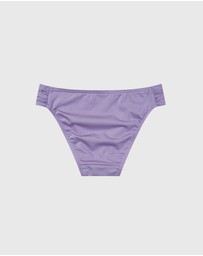 Aqua Blu Kids - Stepping Stones Gathered Side Brief - Teens