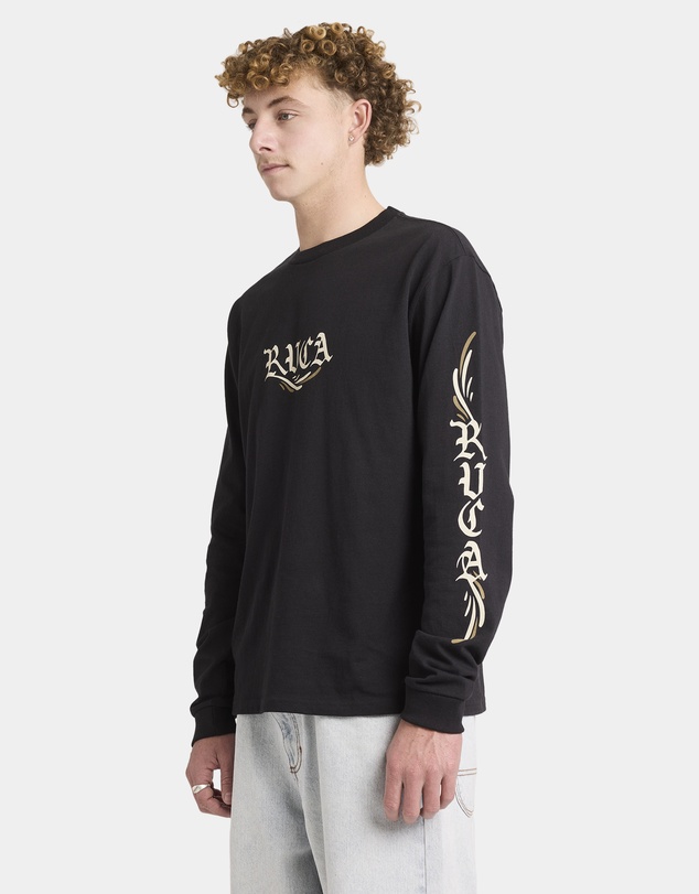 RVCA - Mens Retract Long Sleeve T-Shirt