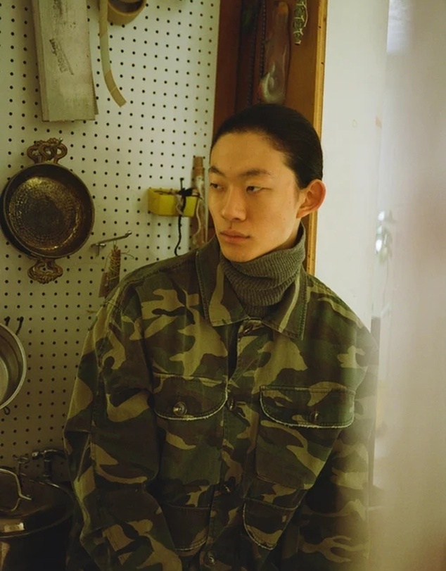 Found - Camouflage Twill Utility Cargo Jacket