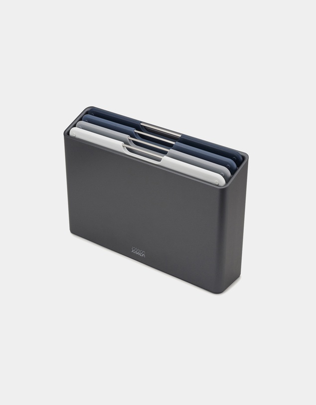 Joseph Joseph - Folio™ 4-piece Regular Chopping Board Set with Storage Case (Graphite)