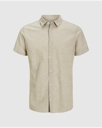 Jack & Jones - Breeze Linen Blend Short Sleeve Shirt