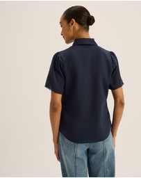 Review - Eleanor Short Sleeve Blouse