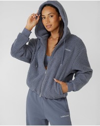 Lorna Jane - Field Teddy Zip Through Hoodie