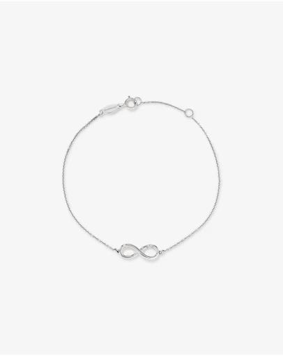 Michael Hill - Diamond Accent Infinity Bracelet in Sterling Silver