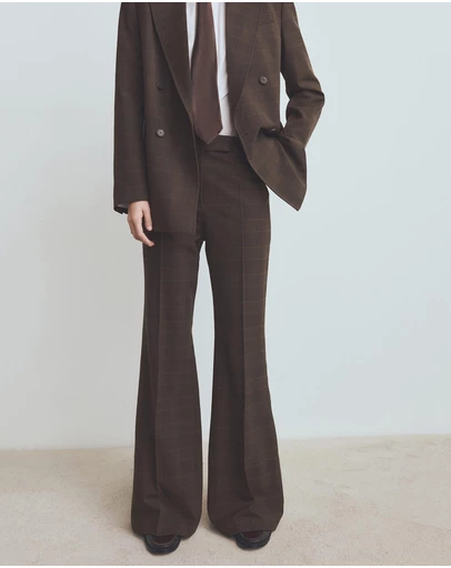 M.N.G - Check Suit Trousers