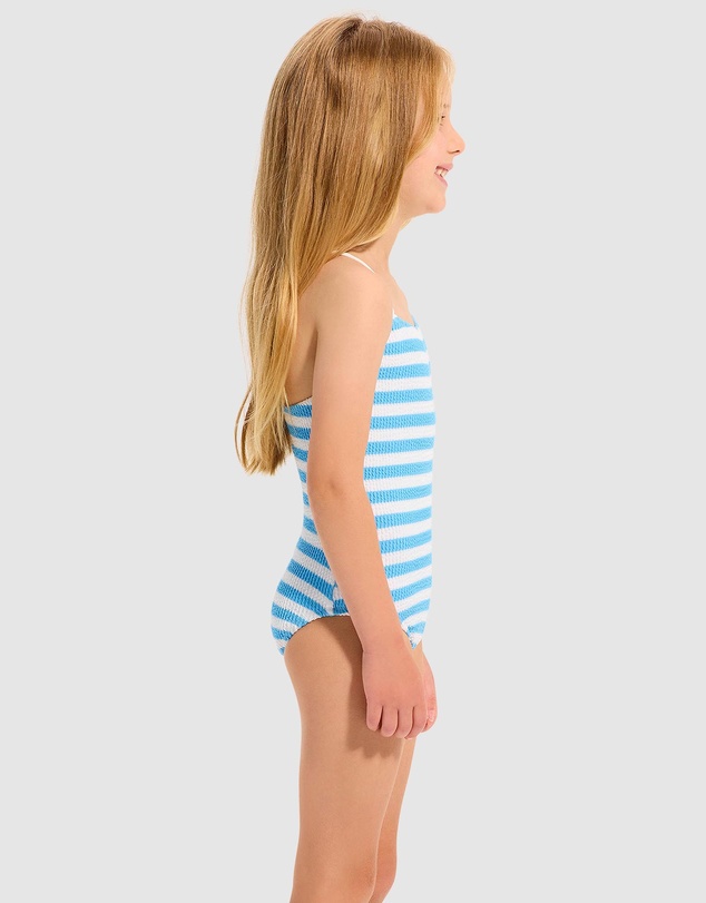 Seafolly - Textured Stripe One Piece - Kids