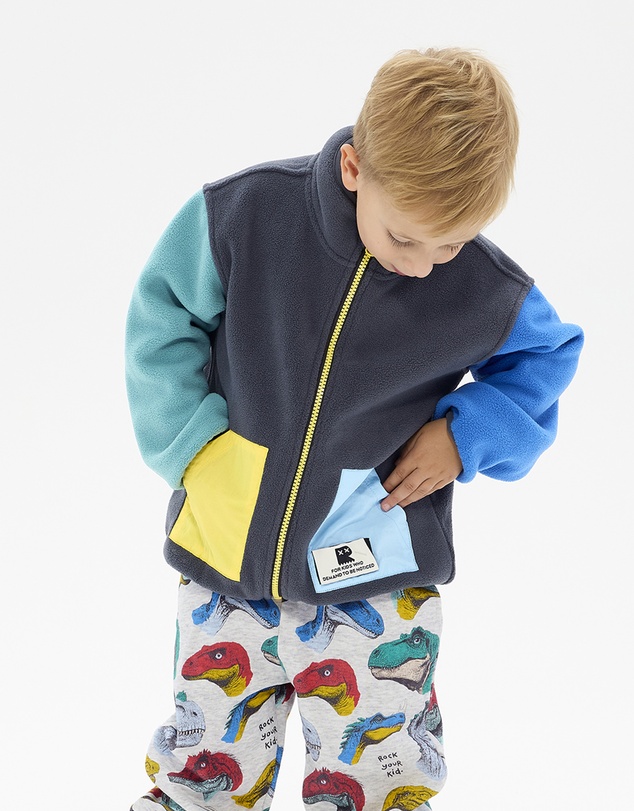 Rock Your Kid - Zilla Sk8 Levi Polar Fleece Jacket