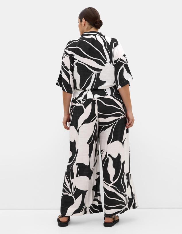 City Chic - Tie Print Shirt