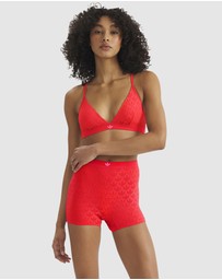 adidas Originals - Microterrot Monogram High Waist Shorty Brief
