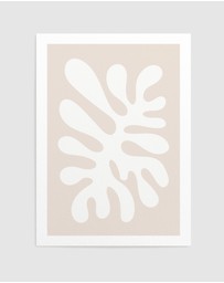 Olive et Oriel - Organic Shapes I Art Print