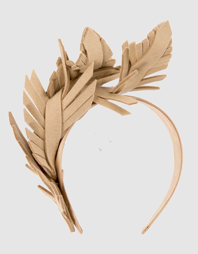 Max Alexander - Felt Leaf Fascinator