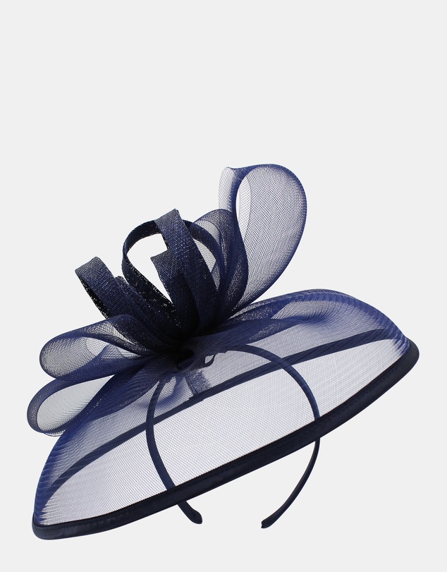Morgan & Taylor - Tessa Fascinator in Navy Blue