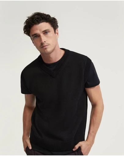 Oxford - Timothee Cotton Vest