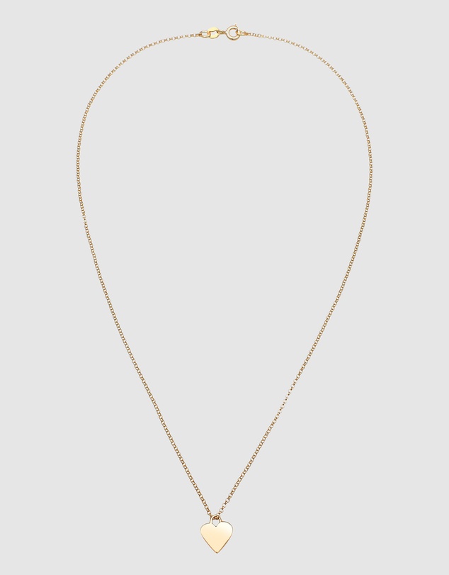 Elli Jewelry - Filigree Heart Pendant Necklace in Gold-Plated 925 Silver