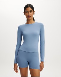 Cotton On Body Active - Ultra Soft Fitted Long Sleeve Top