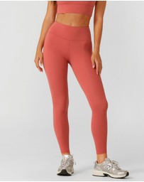 Lorna Jane - Lotus No Chafe Phone Pocket Ankle Biter Leggings