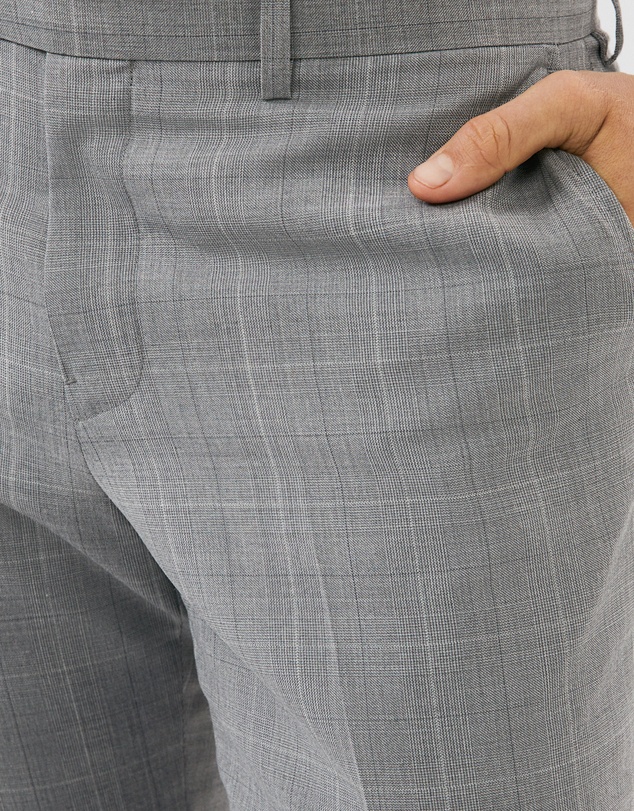 Van Heusen - Wool Check Suit Pant