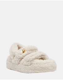 Steve Madden - Bigmona-F Natural Sandals