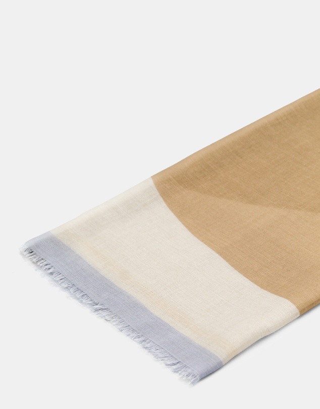 Morgan & Taylor - Lotus Light-Weight Scarf in Beige