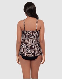 Miraclesuit Swimwear  - Let's Be Fronds Marina Underwired Padded Tankini Top