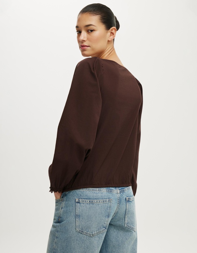 Cotton On - Goldie Long Sleeve Blouse