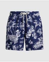 Polo Ralph Lauren - 5.75in Traveler Polo Bear Swim Trunks
