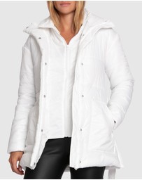 Belle & Bloom - Moonrise Belted Puffer Jacket