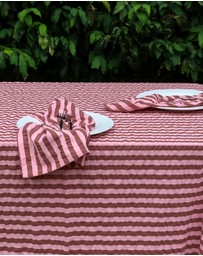 Mosey Me - Sundae Seersucker Napkin Set