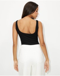 Dazie - Remi Ribbed Bodysuit