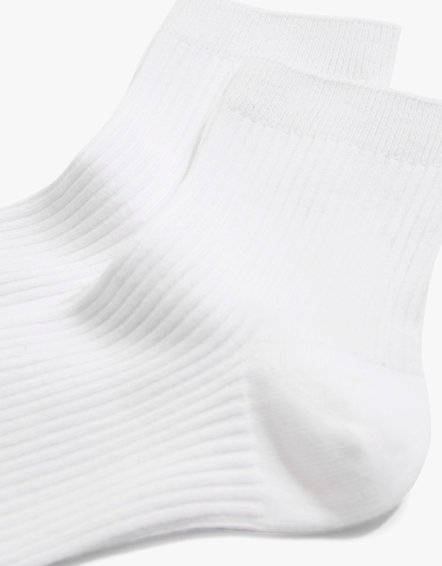 Country Road - Australian Cotton Blend Ribbed Quarter Crew Sock