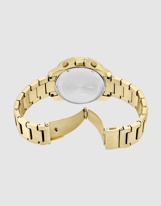 Armani Exchange - Gold Chronograph Watch