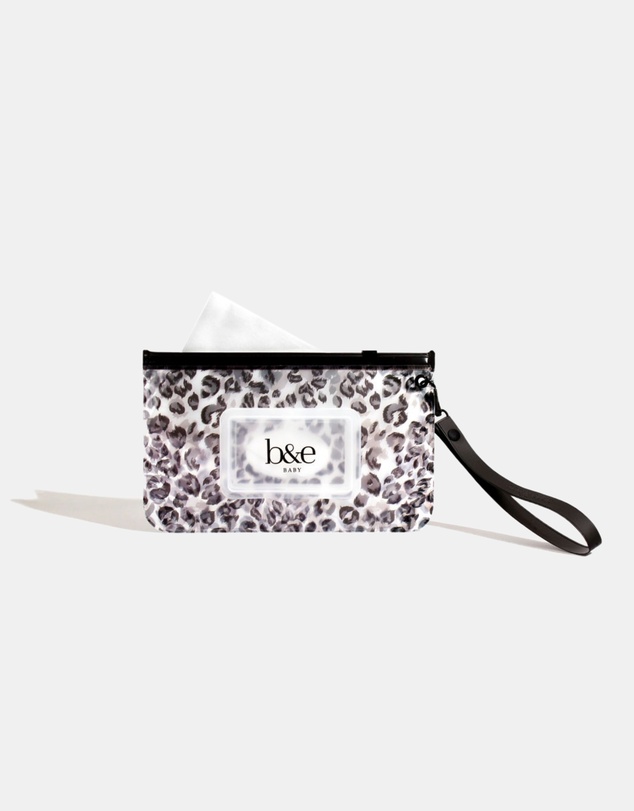 Ben & Ellie Baby - Sasha Leopard Wipes Pouch