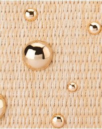 Olga Berg - Charlotte Woven Top Handle
