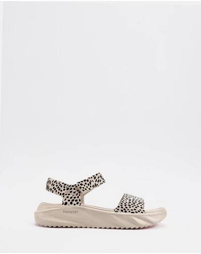 Holster - Cloudsafari EVA Wedge Sandals - Sand Cheetah - Womens