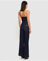 KIVARI - Dani Denim Jumpsuit