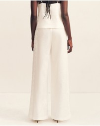 Shona Joy - Toile Lace Wide Leg Pants