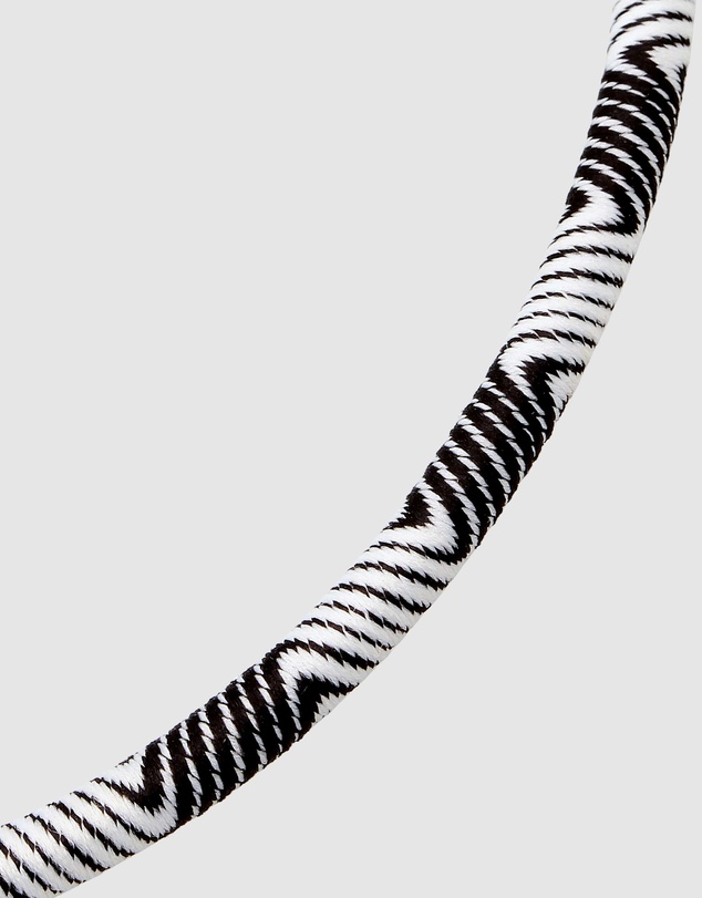 Kuzzoi - ICONIC EXCLUSIVE - Nylon Sailing Rope Bracelet in 925 Sterling Silver