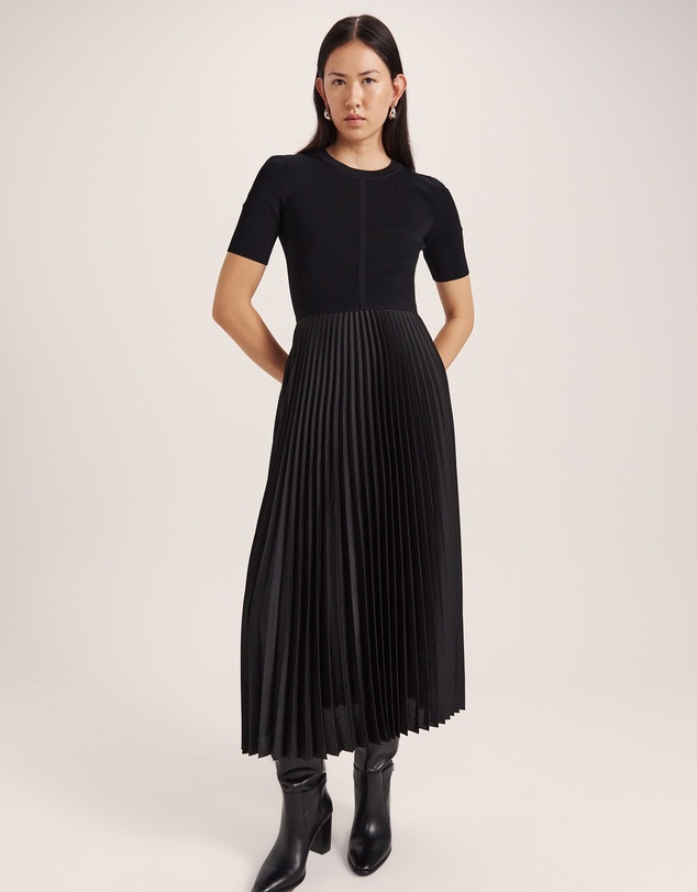 SABA - Vicky Mixed Media Dress