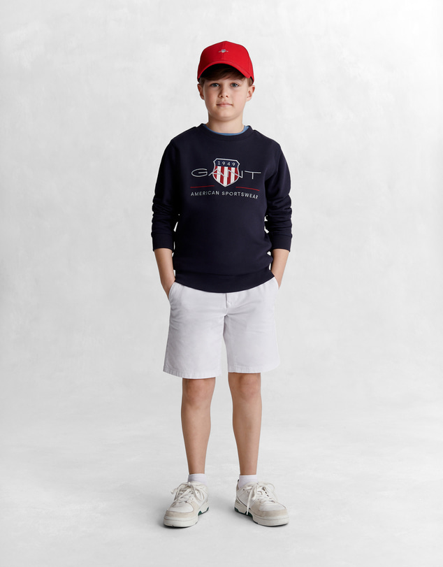 Gant - Archive Shield Crew Neck Sweatshirt