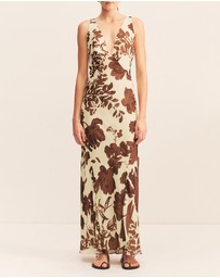 Shona Joy - Noa Plunged Maxi Dress