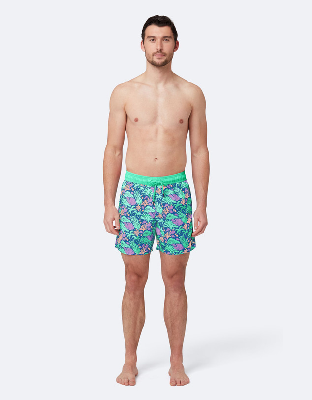 Tom & Teddy - Botanical Swim Shorts