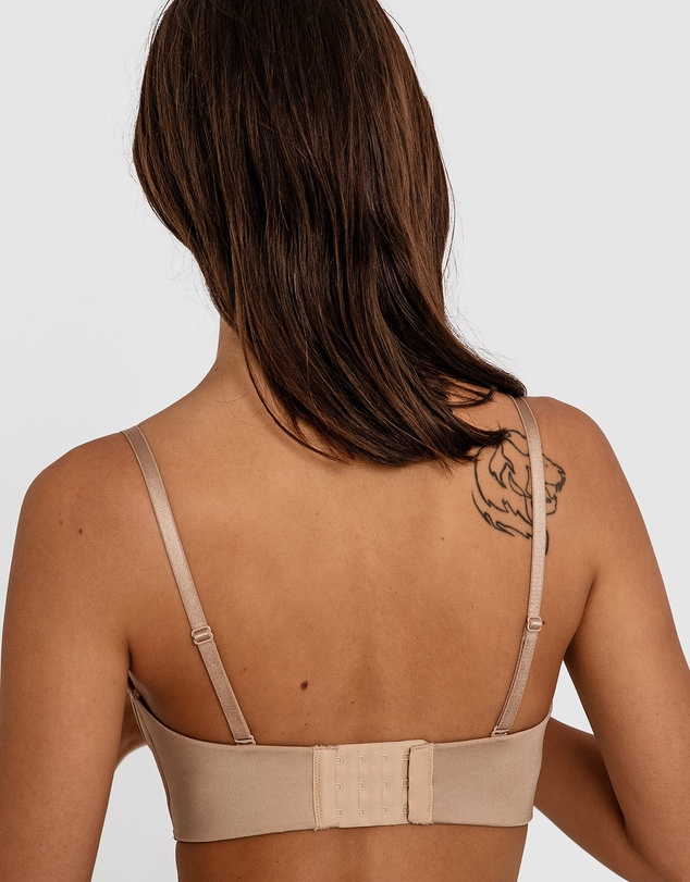 Bras N Things - Inner Essence Strapless Plunge Bra - Nude 2