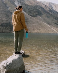 Tolu Australia - 600ml Insulated Blue Water Bottle