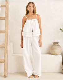 Rhythm - Macy Scallop Top
