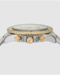 Emporio Armani - Two Tone Chronograph Watch